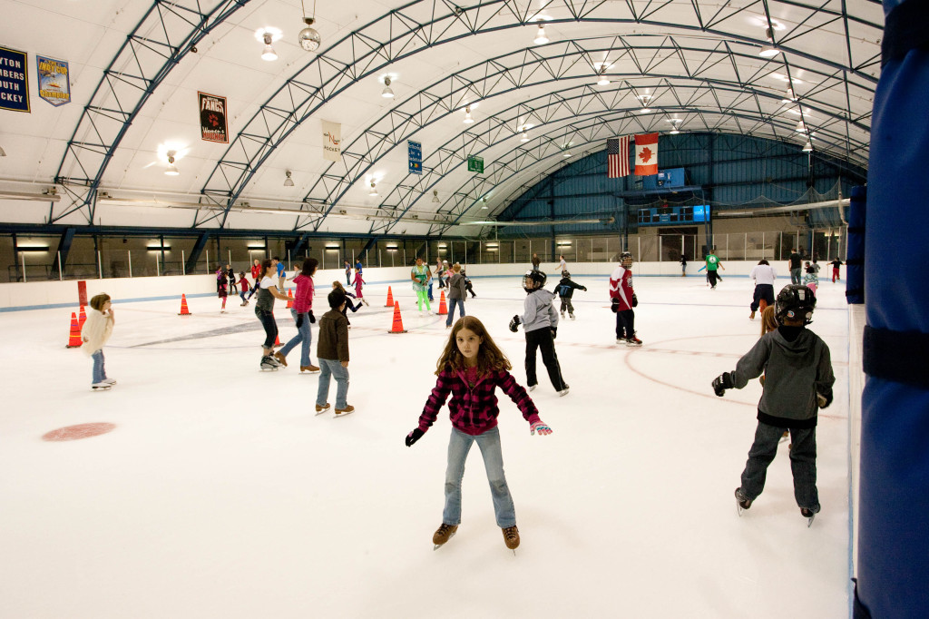 Viejas casino ice skating rink
